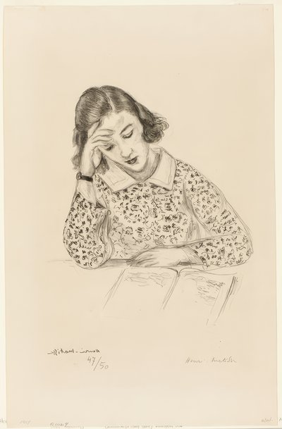 Leitura para raparigas de Henri Matisse