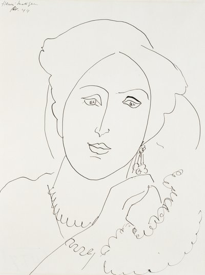 Cabeça de Henri Matisse