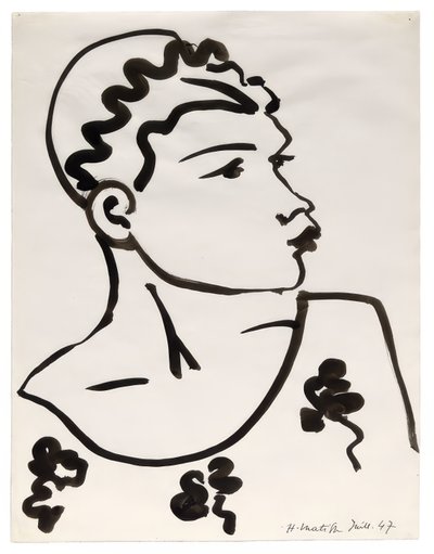 Cabeça de Henri Matisse