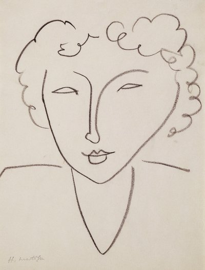 Cabeça de mulher; Tete de Femme de Henri Matisse