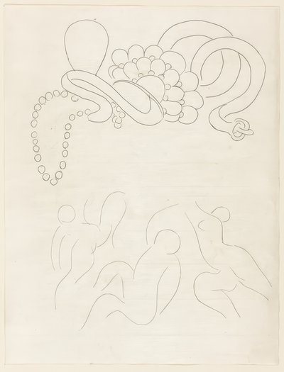 Hérodiade, Cena ll, prato onze de Poesies de Mallarmé de Henri Matisse