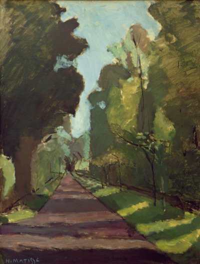 A rua da Riviera de Henri Matisse