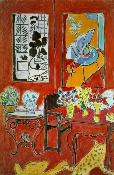 Interior vermelho grande de Henri Matisse