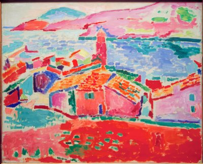 Os telhados de Collioure de Henri Matisse