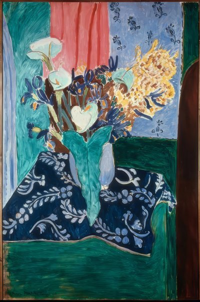 Os Arums de Henri Matisse
