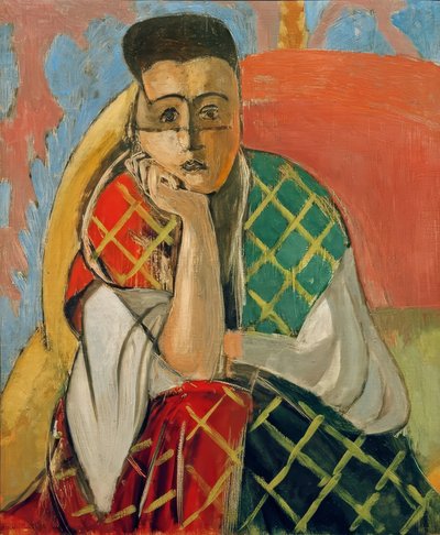 Mademoiselle H.D. Mulher com um véu de Henri Matisse