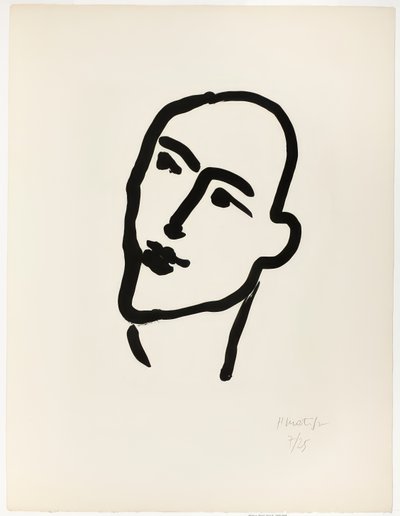 Nádia. Máscara de Henri Matisse