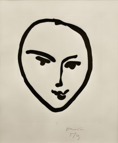 Nádia. Máscara sorridente de Henri Matisse