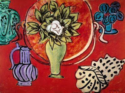 Natureza morta com magnólia de Henri Matisse