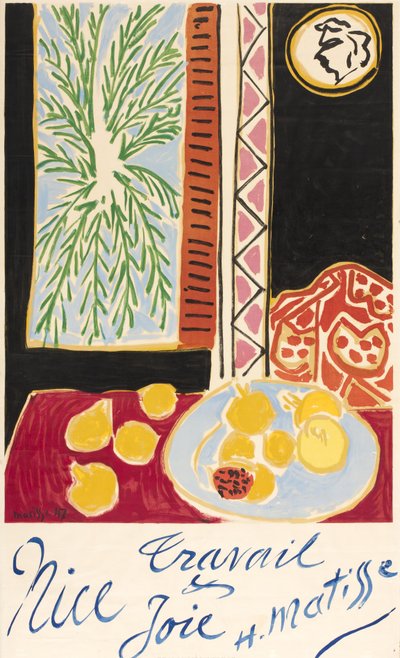 Simpático: Trabalho e alegria de Henri Matisse