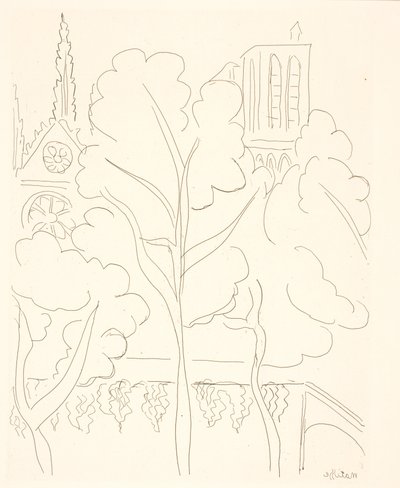Notre-Dame, Paris de Henri Matisse
