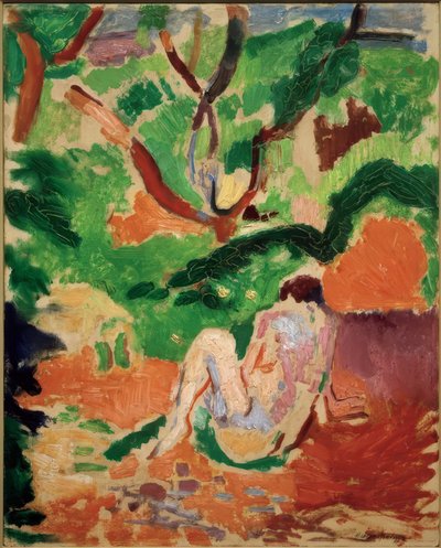Nua na floresta de Henri Matisse