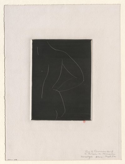 Nu de costas de Henri Matisse