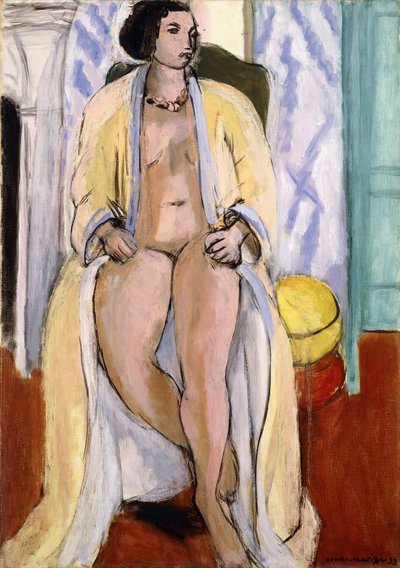 Nu em roupão de banho de Henri Matisse