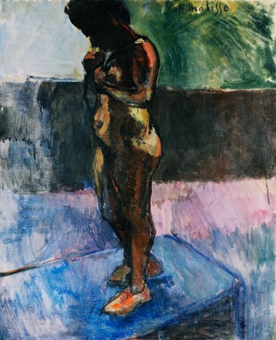 Nude em sapatos cor-de-rosa de Henri Matisse