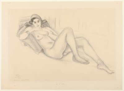 Nua com turbante de Henri Matisse