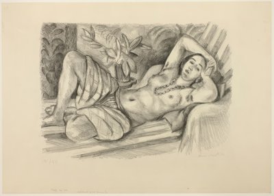 Odalisca com Magnólia de Henri Matisse