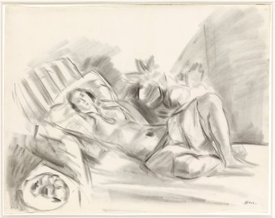 Odalisca com magnólias de Henri Matisse