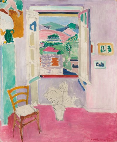 Janela aberta de Henri Matisse