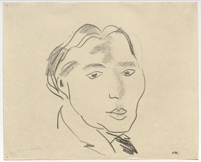 Retrato de Cortot de Henri Matisse