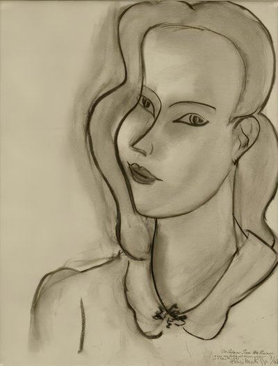 Retrato de uma mulher de Henri Matisse