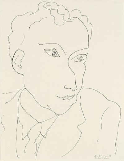 Retrato de Louis Aragon de Henri Matisse