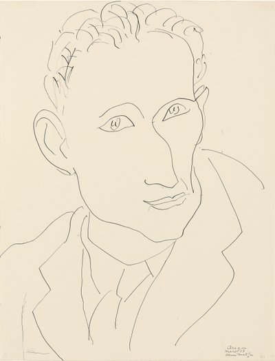 Retrato de Louis Aragon de Henri Matisse