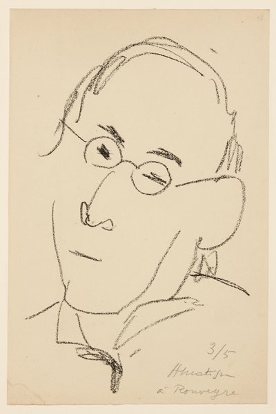 Retrato de Paul Léautaud de Henri Matisse
