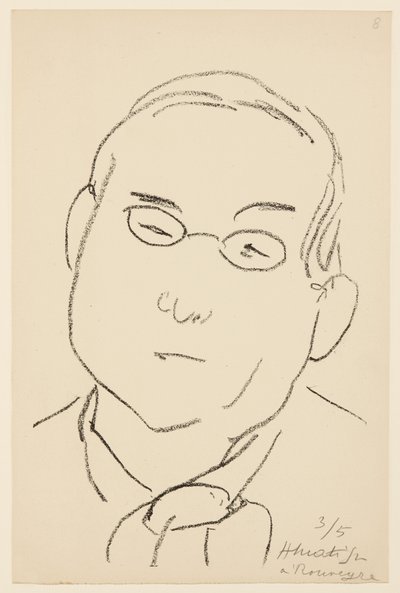 Retrato de Paul Léautaud de Henri Matisse