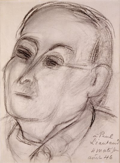 Retrato de Paul Leautaud (1872-1956) de Henri Matisse