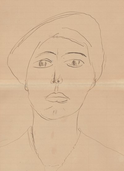 Retrato de uma mulher (Olga Meerson) de Henri Matisse