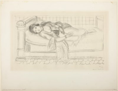 Figura reclinada de Henri Matisse