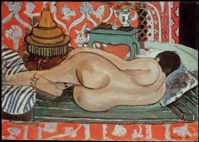 Nu reclinado, costas de Henri Matisse