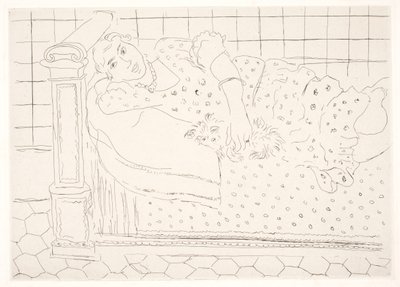 Repouso, figura com Gika de Henri Matisse