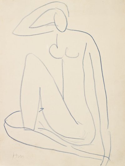 Figura feminina sentada de Henri Matisse
