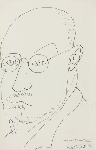 Autorretrato de Henri Matisse