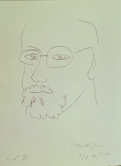 Autorretrato de Henri Matisse