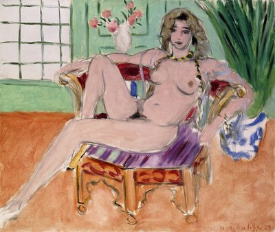 Odalisca sentada de Henri Matisse