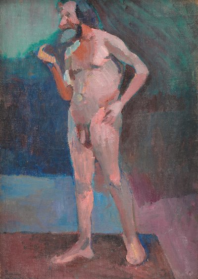 Modelo masculino de pé de Henri Matisse