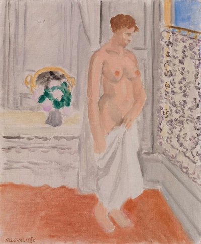 Nu em pé perto de uma janela de Henri Matisse