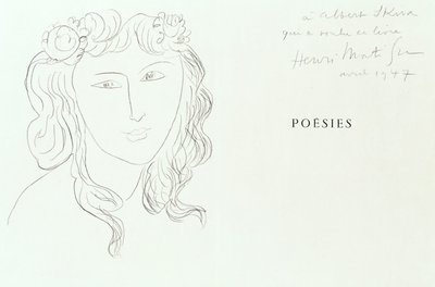 Stephane Mallarme, Poesia de Henri Matisse