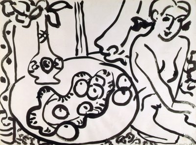 Natureza morta com um nu de Henri Matisse
