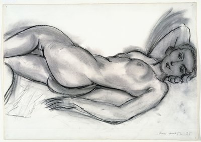 Estudo para um nu cor-de-rosa de Henri Matisse