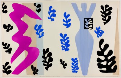 O atirador de facas, de Jazz de Henri Matisse