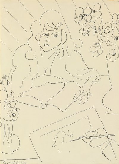 O modelo de Henri Matisse