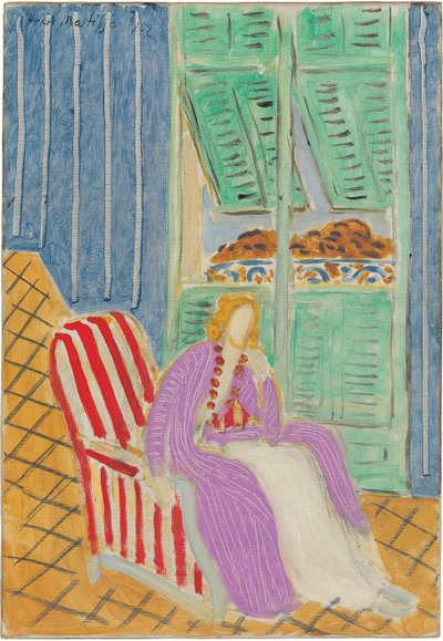 O vestido roxo de Henri Matisse