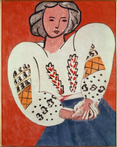 A blusa romena de Henri Matisse