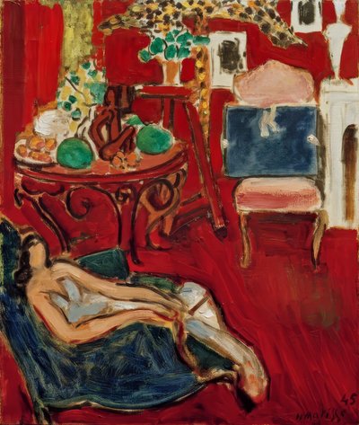 A pasta de arte azul de Henri Matisse