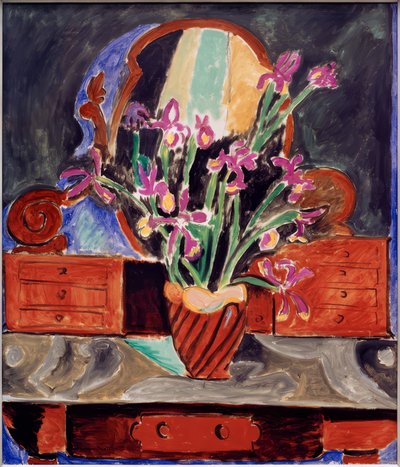 Jarra com íris de Henri Matisse