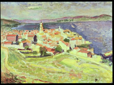 Vista de St. Tropez de Henri Matisse